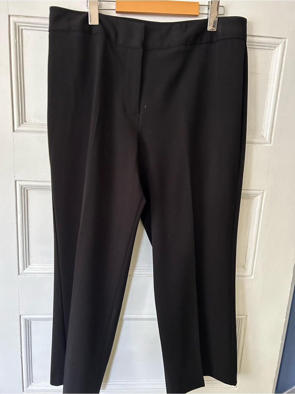Investments Black Straight-Leg Dress Pants
